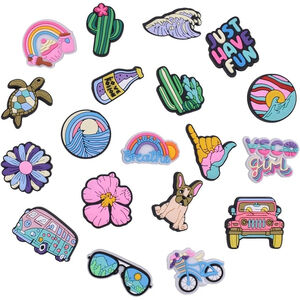 GROOVY VSCO GIRL SHOE CHARMS FOR CROCS 19 Pcs​